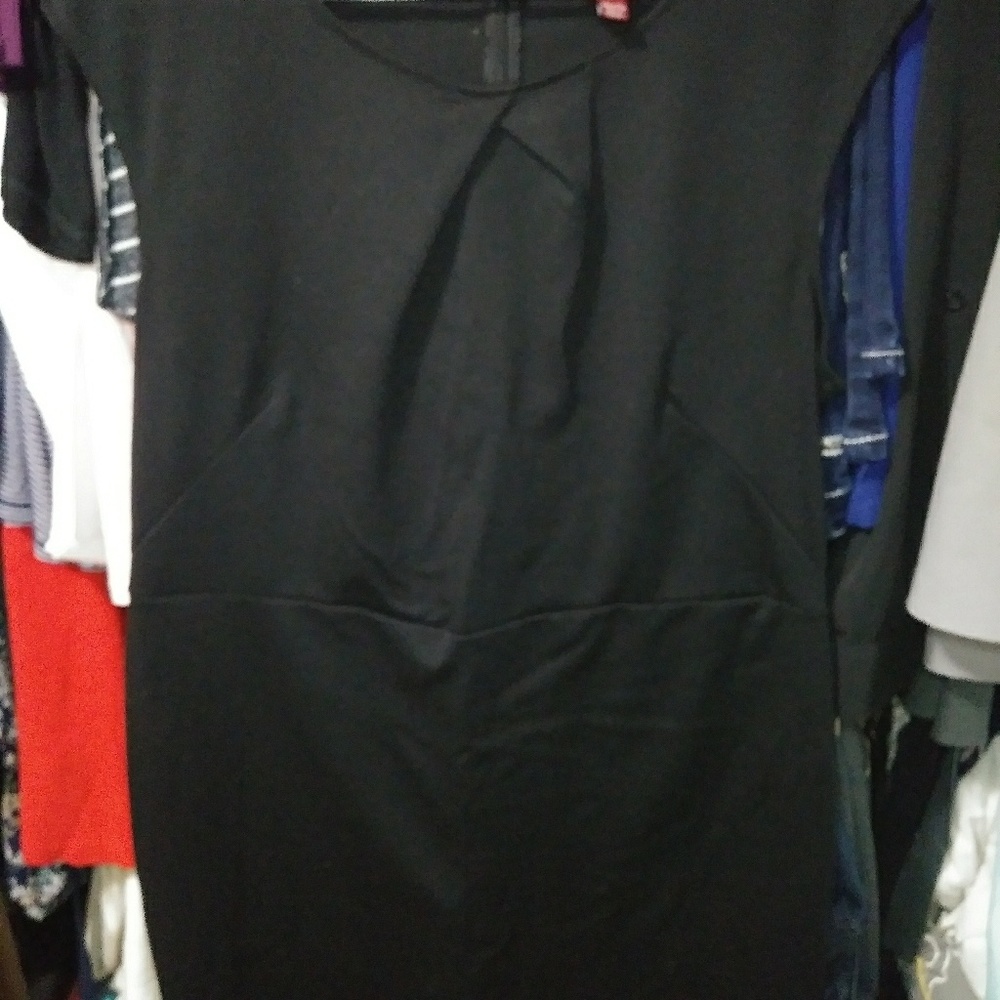 Merona Sleeveless Dress in Black XXL